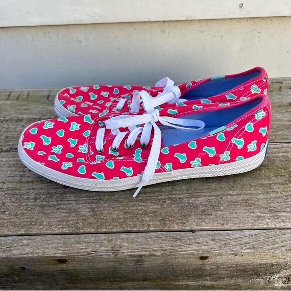 Keds x Taylor Swift 2019 collab “Favorite Things” red cats sneakers - Picture 4 of 7